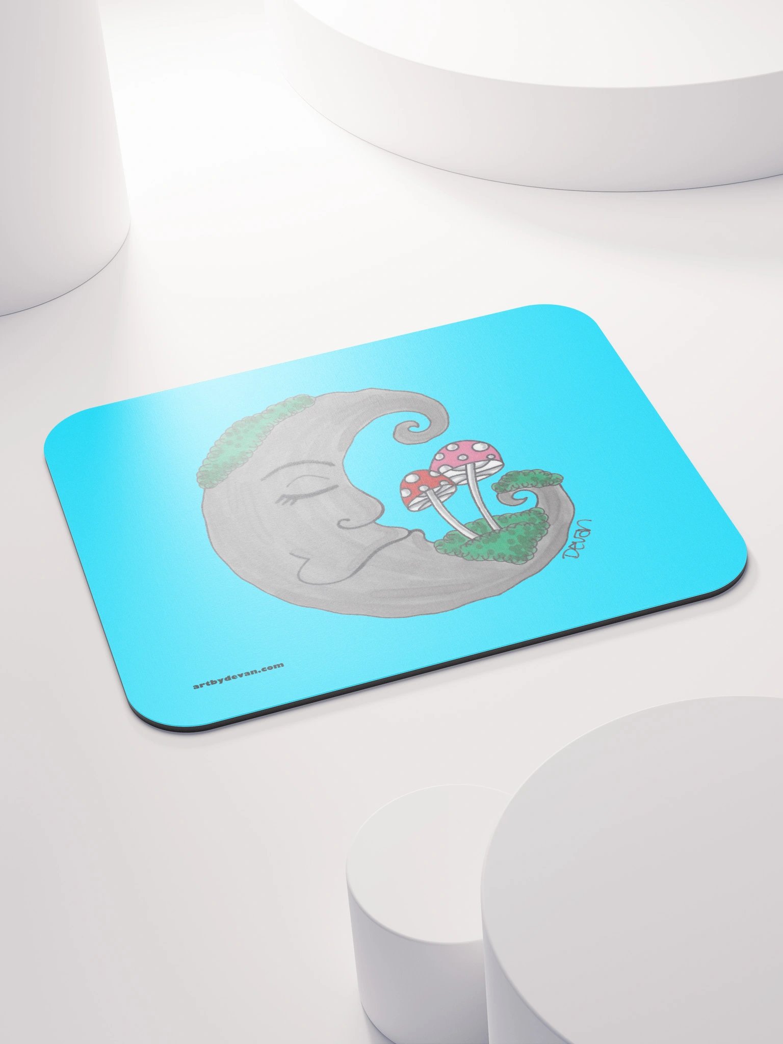 Mushroom Moon Mousepad product image (4)