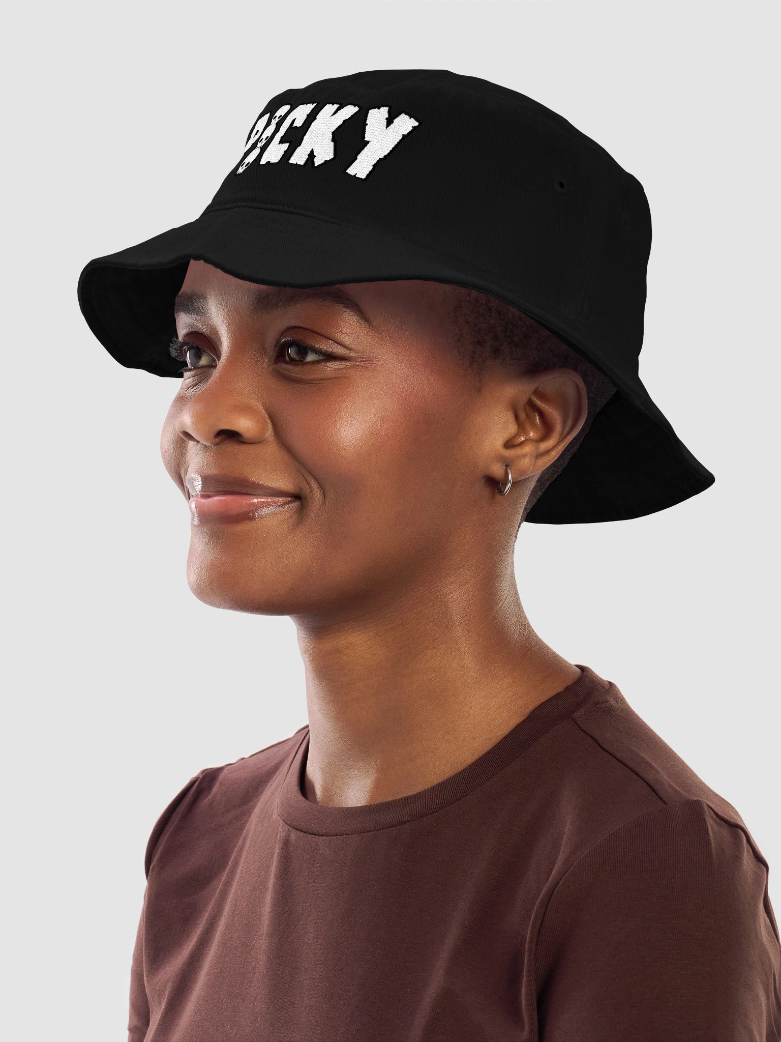 Picky Skulls Embroidered Bucket Hat product image (7)