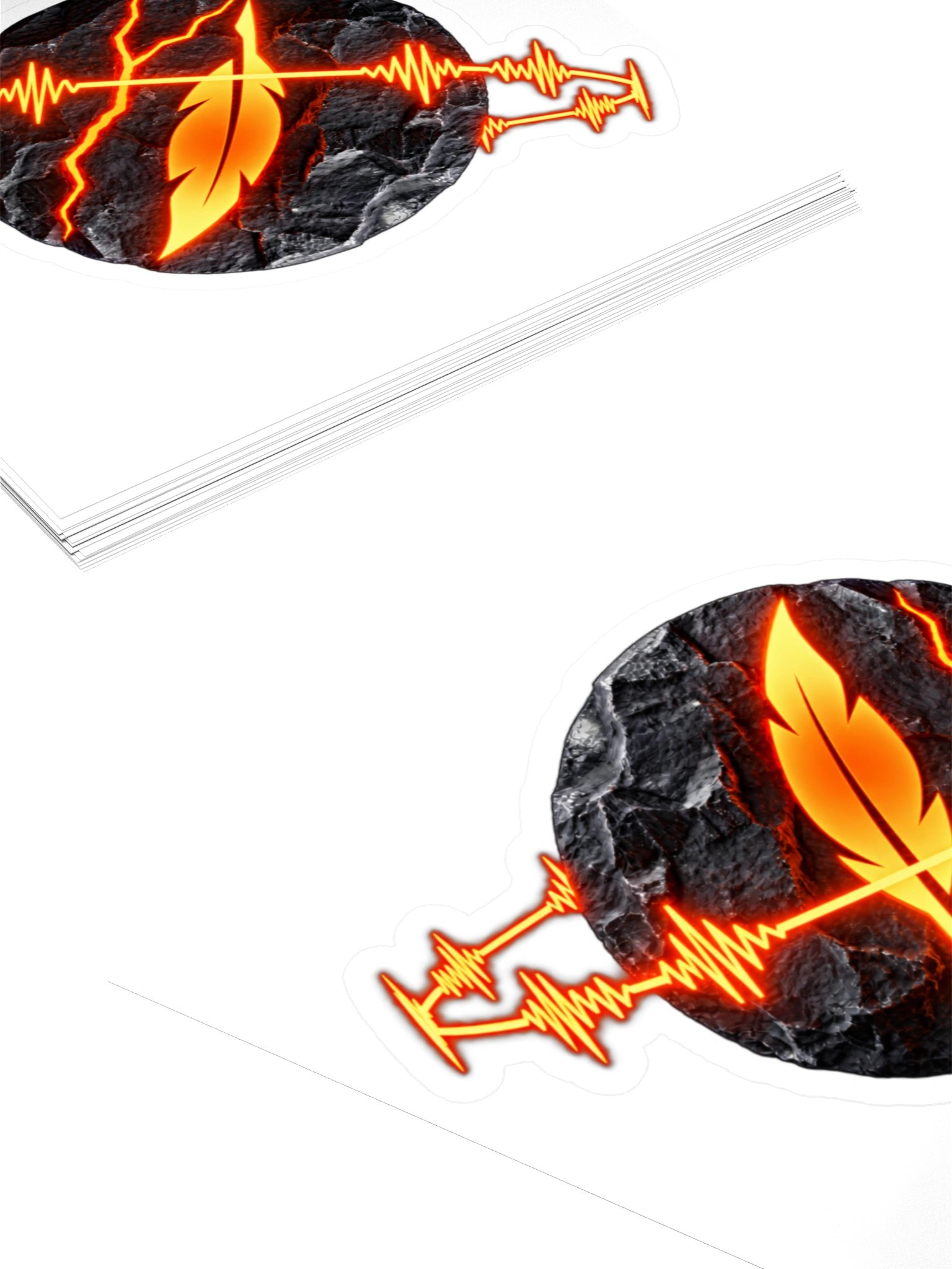 Seismic Quill Logo Sticker product image (4)