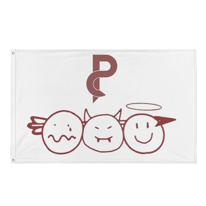 PC Better Off Dead Moody Trio Flag product image (1)