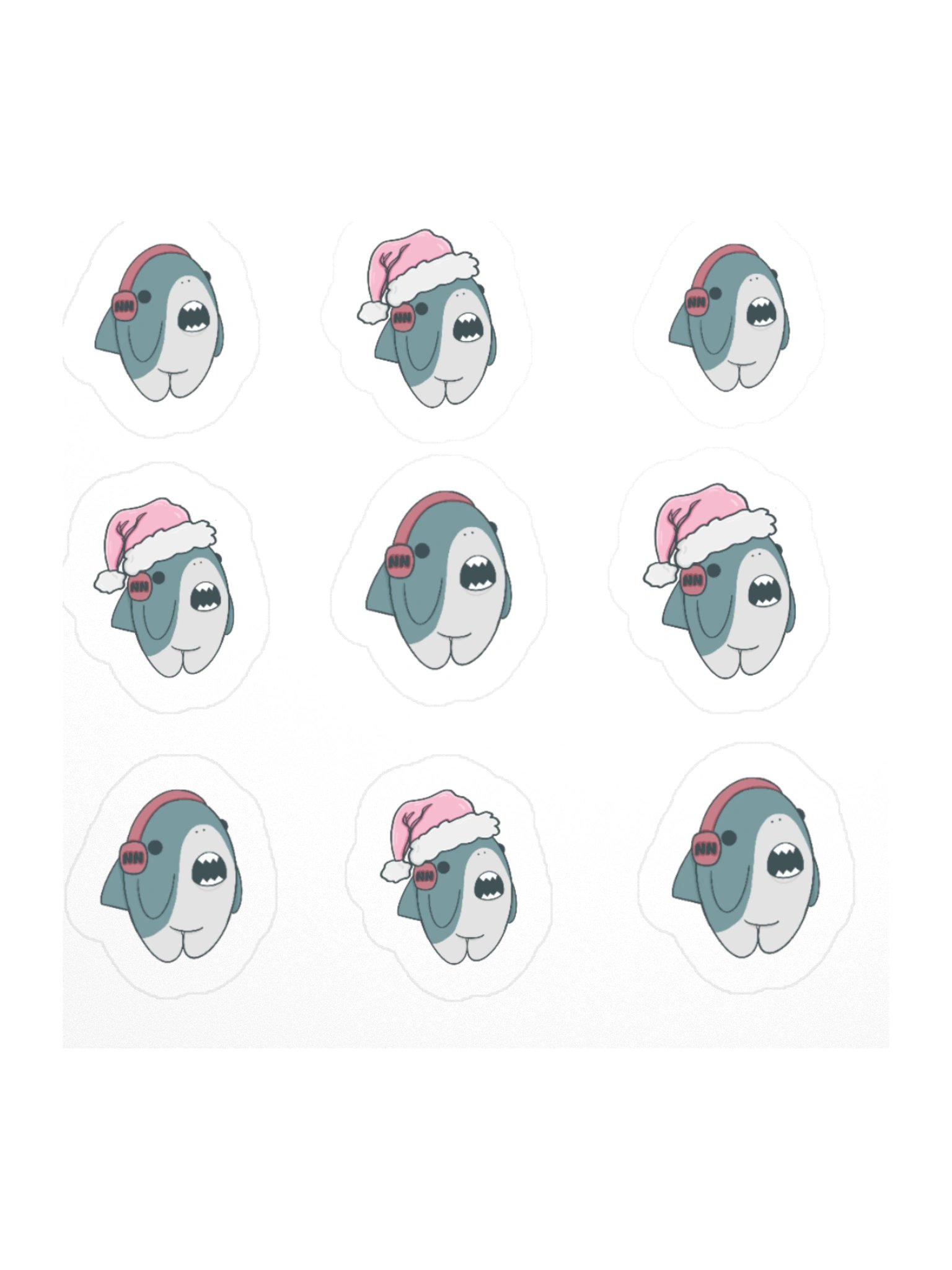 SHARK STICKERS product image (1)