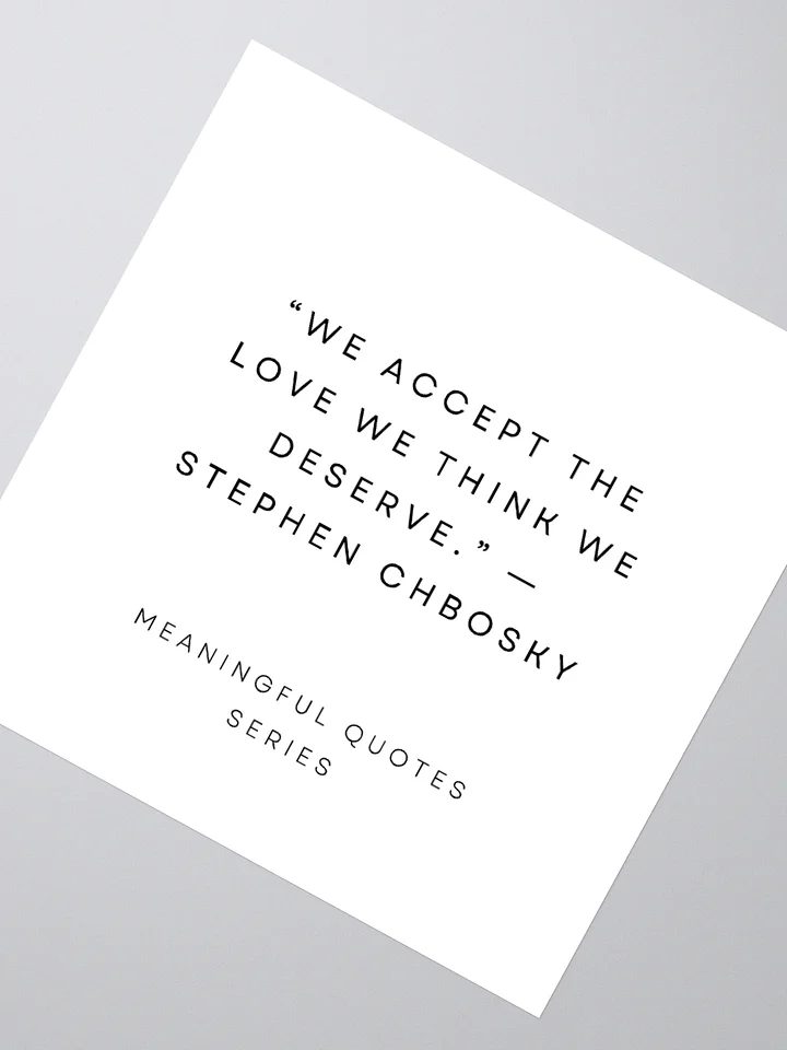 We Accept The Love. product image (2)