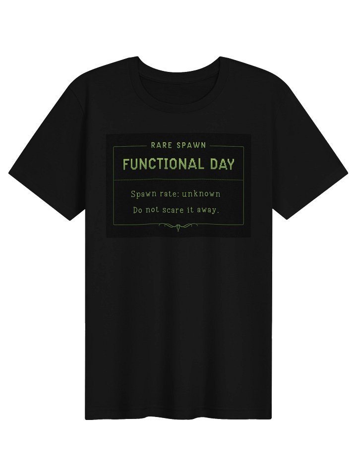 Rare Spawn Functional Day Shirt | Chronic Illness & Spoonie Humor Tee product image (1)