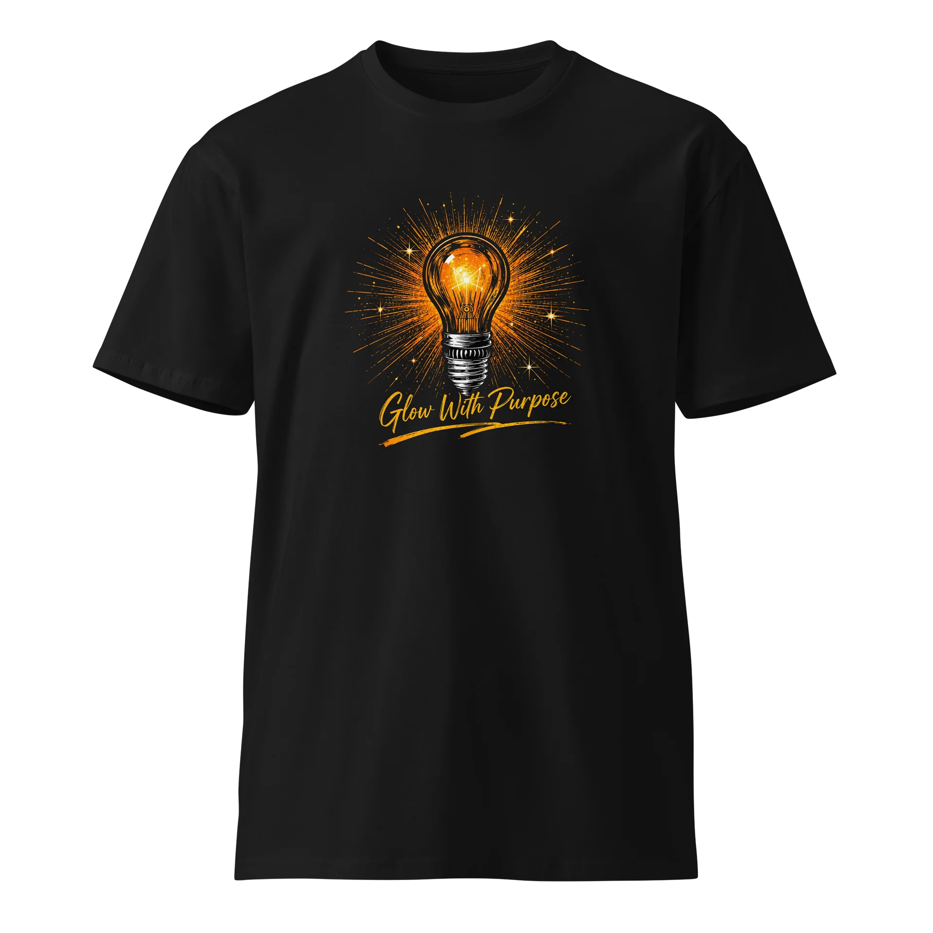 Glow With Purpose Motivational Graphic Tee product image (2)