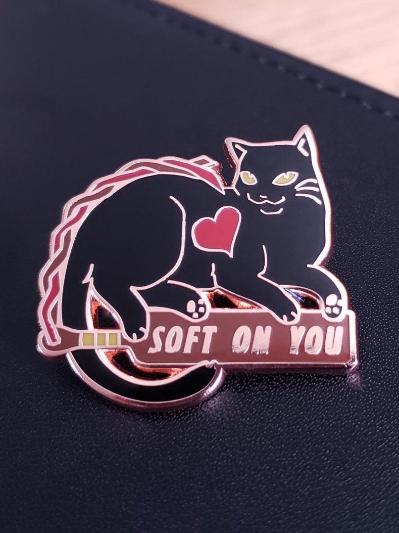 SOFT ON YOU Enamel Pin product image (3)