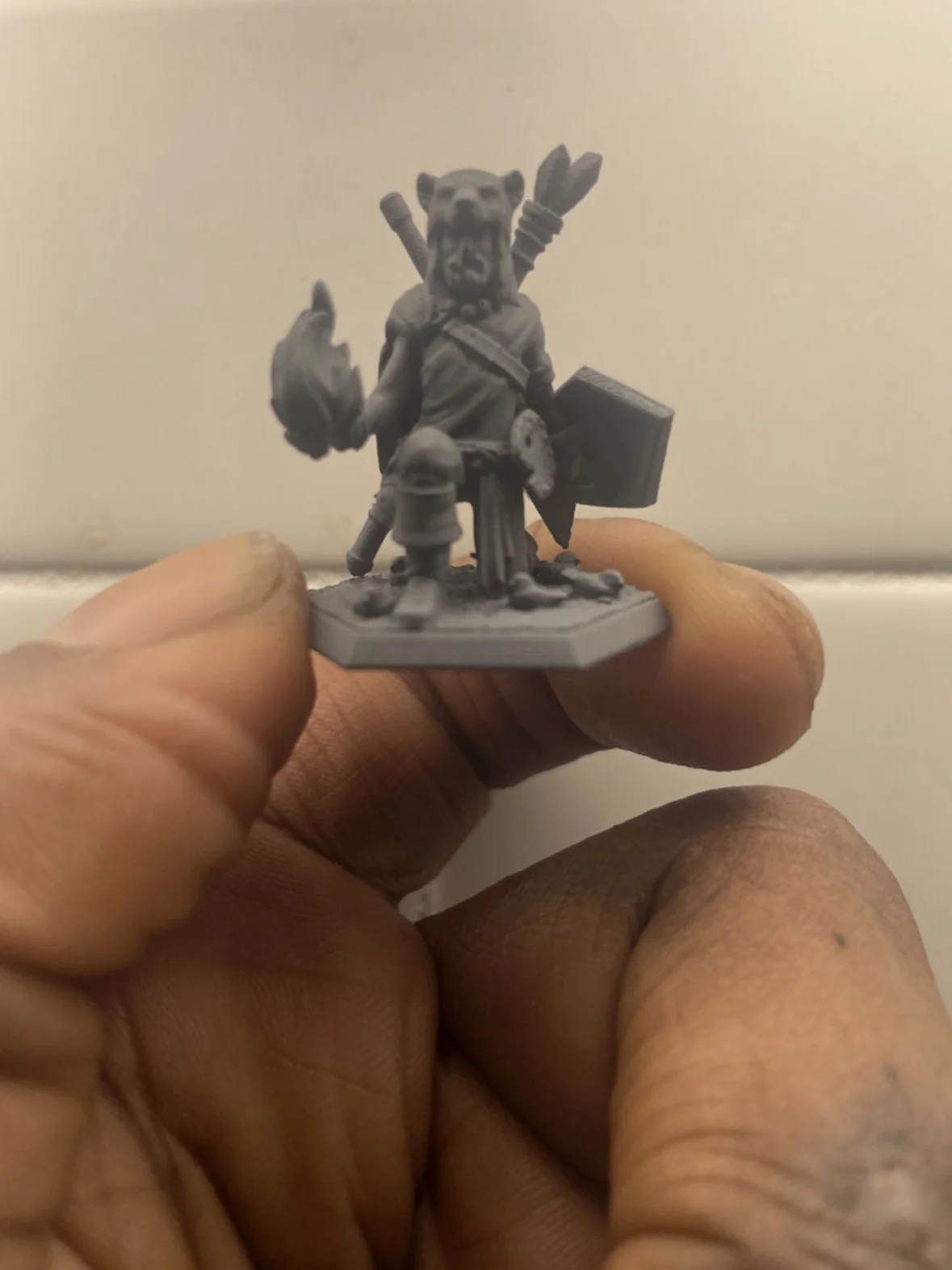 CNBR x Hero Forge - Limited Edition Cunabear Mini-Figurine (Series No. 2) product image (2)