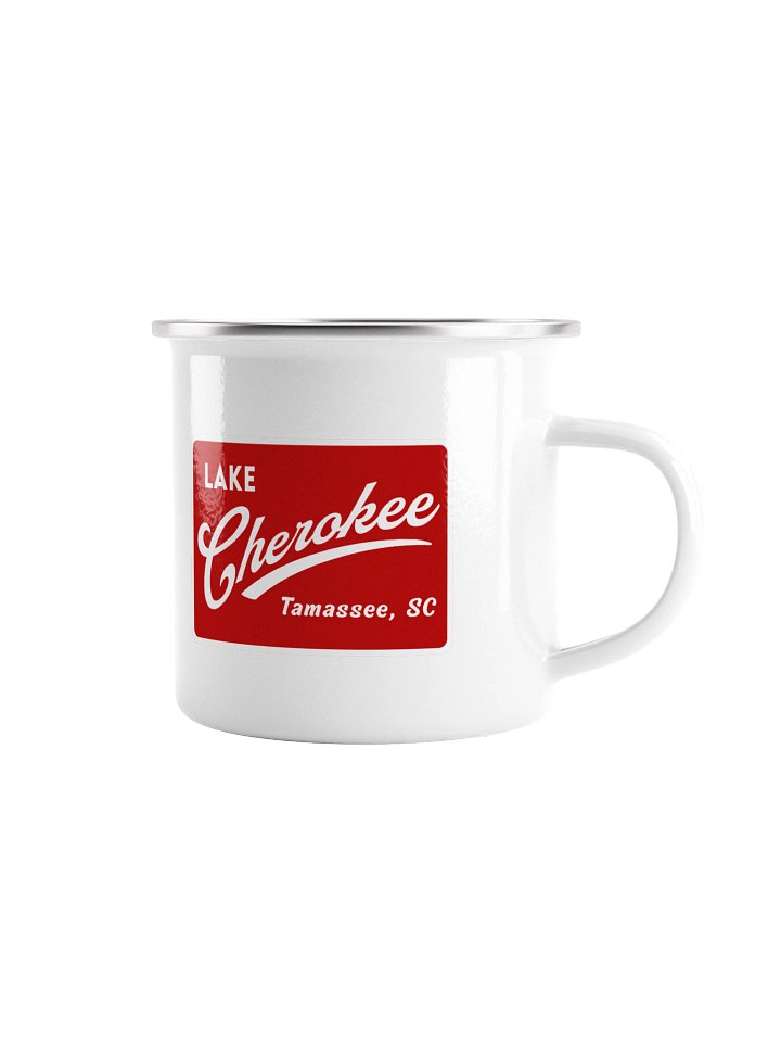 Lake Cherokee Enamel Mug product image (1)