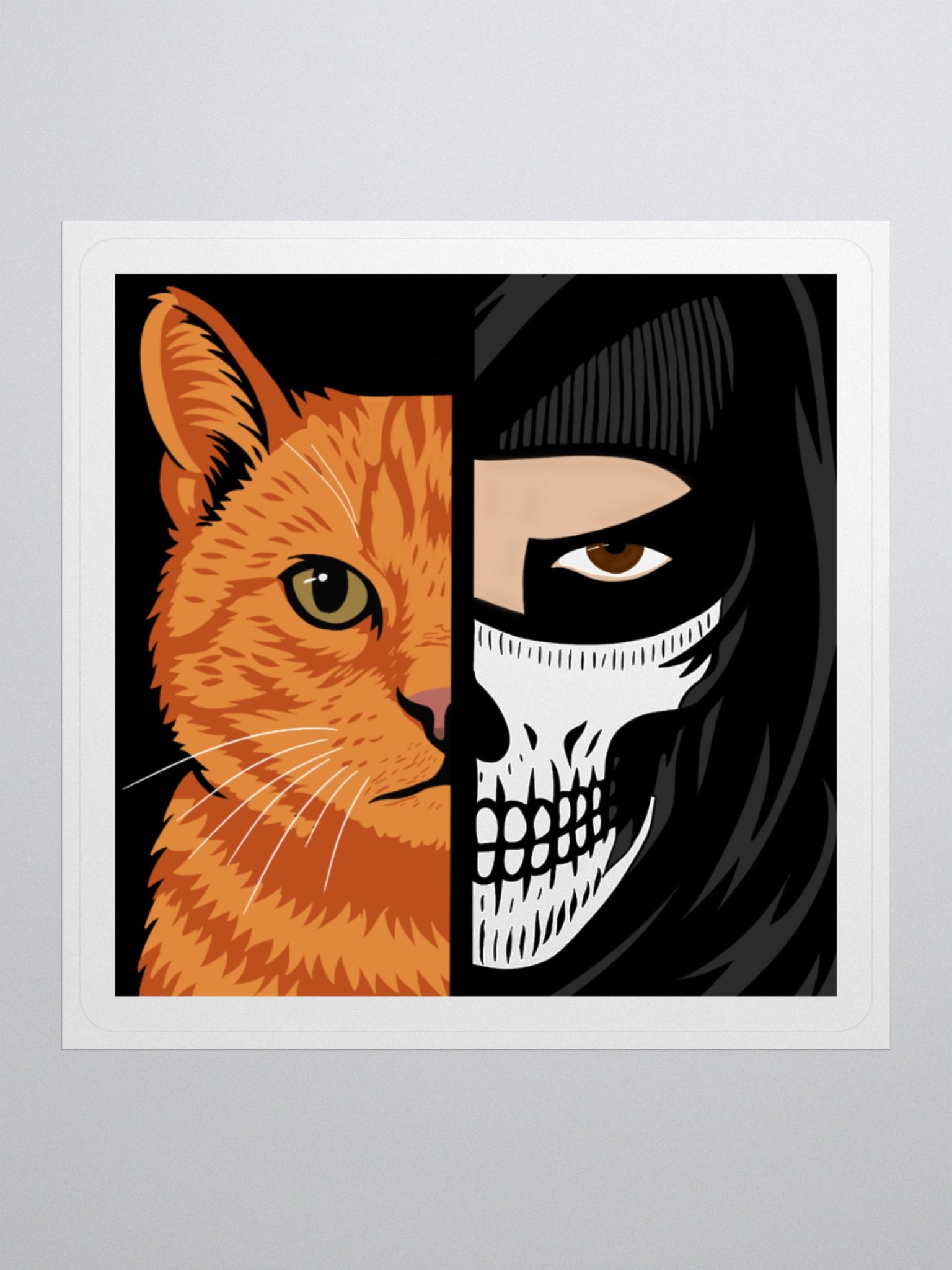 Stewart Liam Split Face Sticker product image (1)