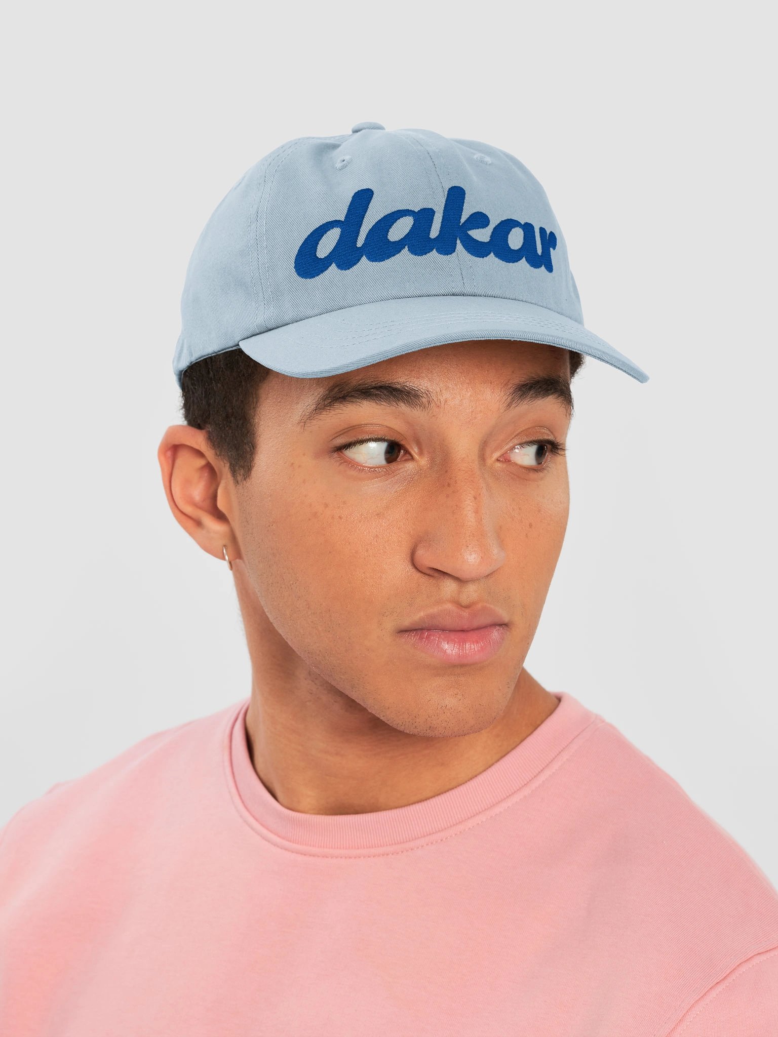 Dakar Blue Script Dad Hat product image (6)