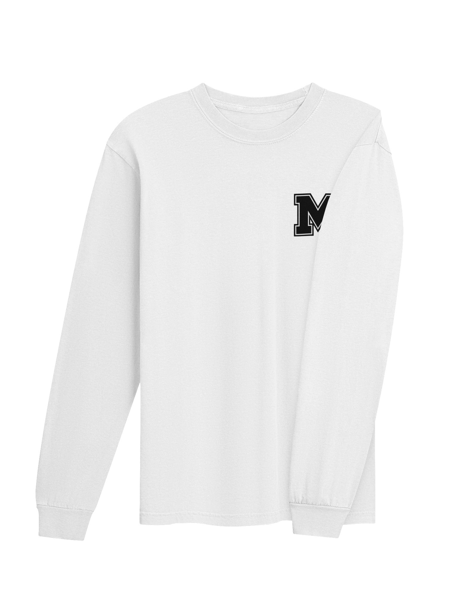 MIMS Black Varsity Logo Long Sleeve product image (4)