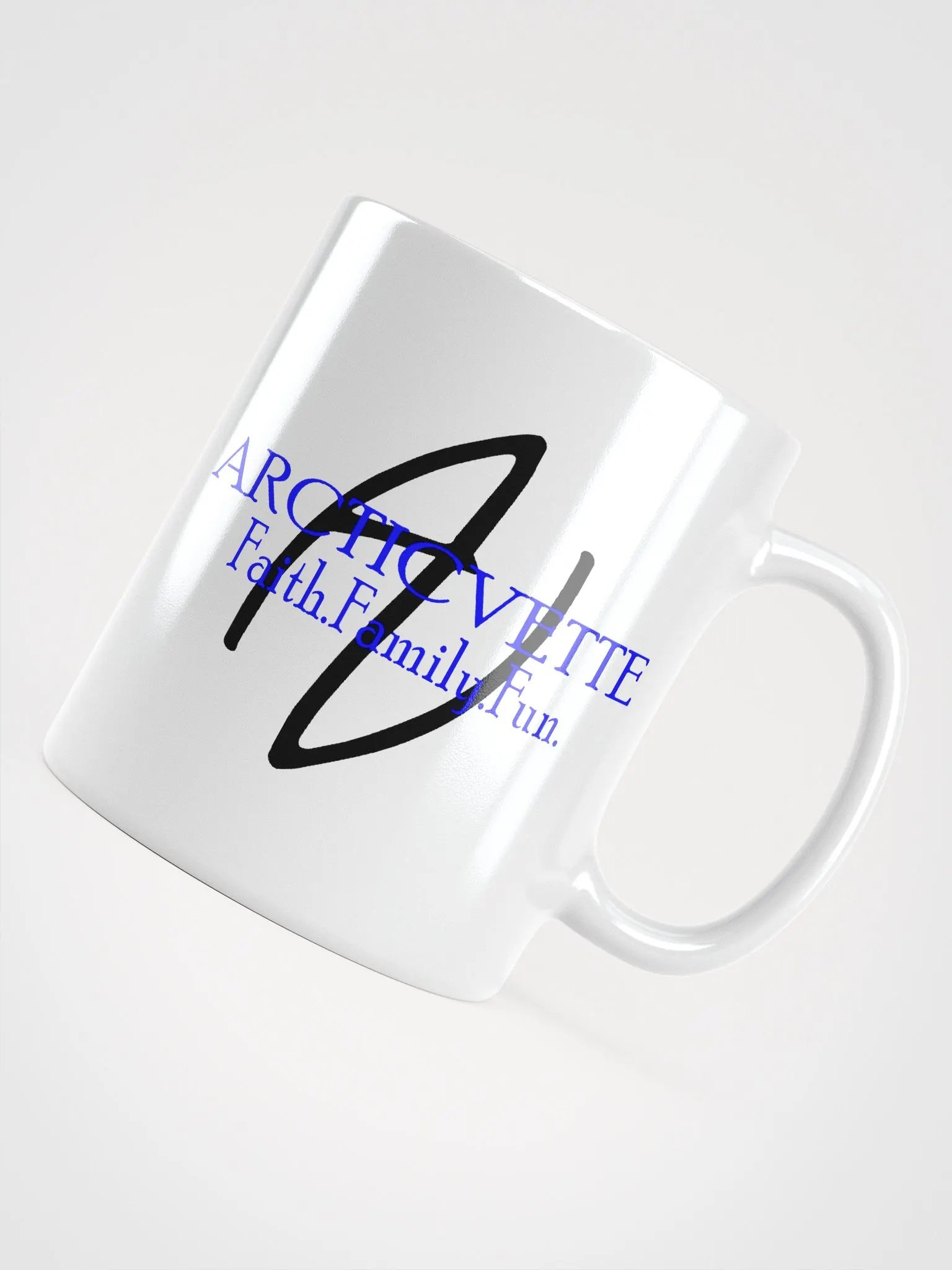 Arctic Vette Coffee Mug - Glossy White product image (11)