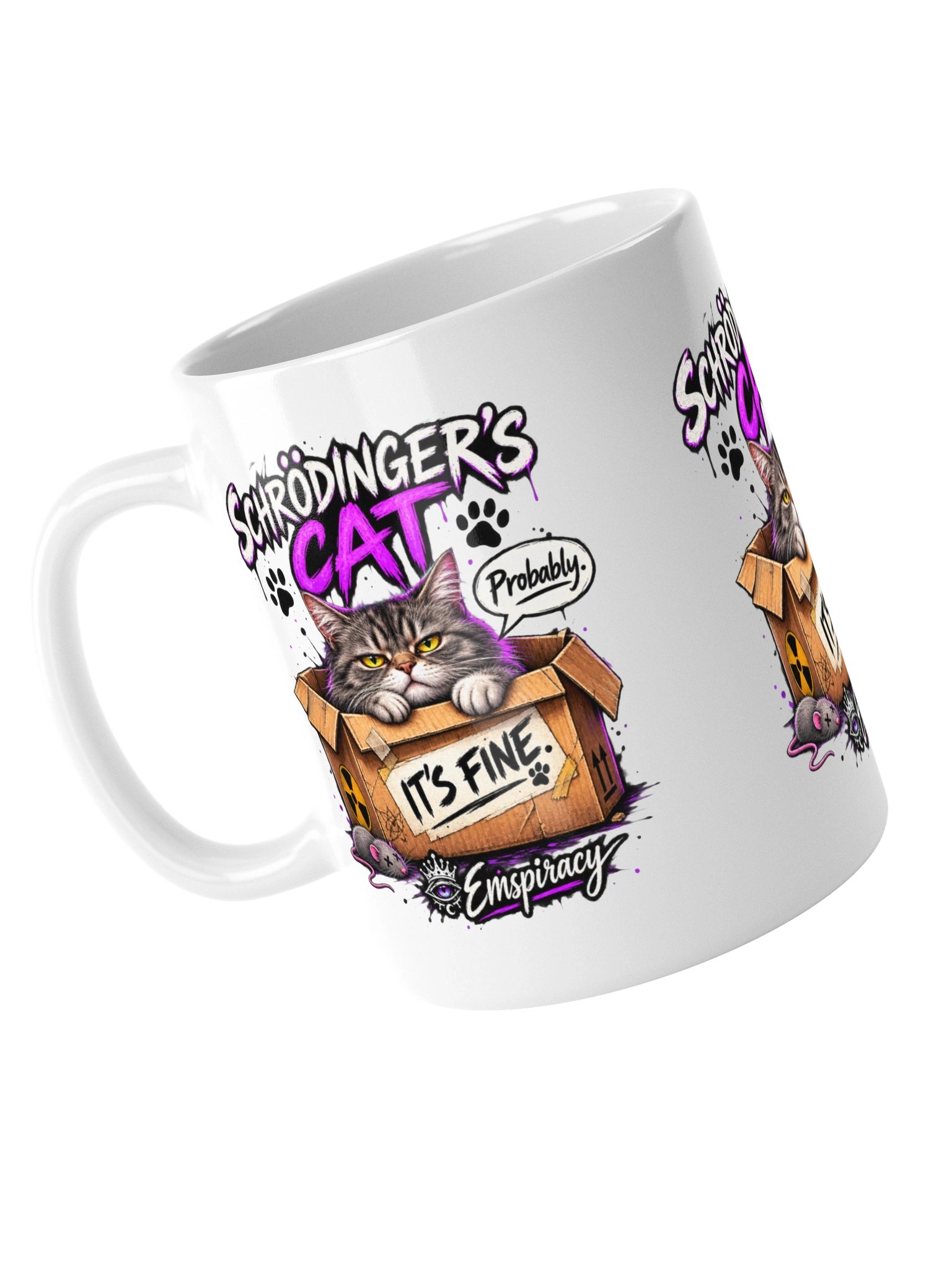 SCHRÖDINGER’S CAT  NOW IN MUG FORM. product image (5)