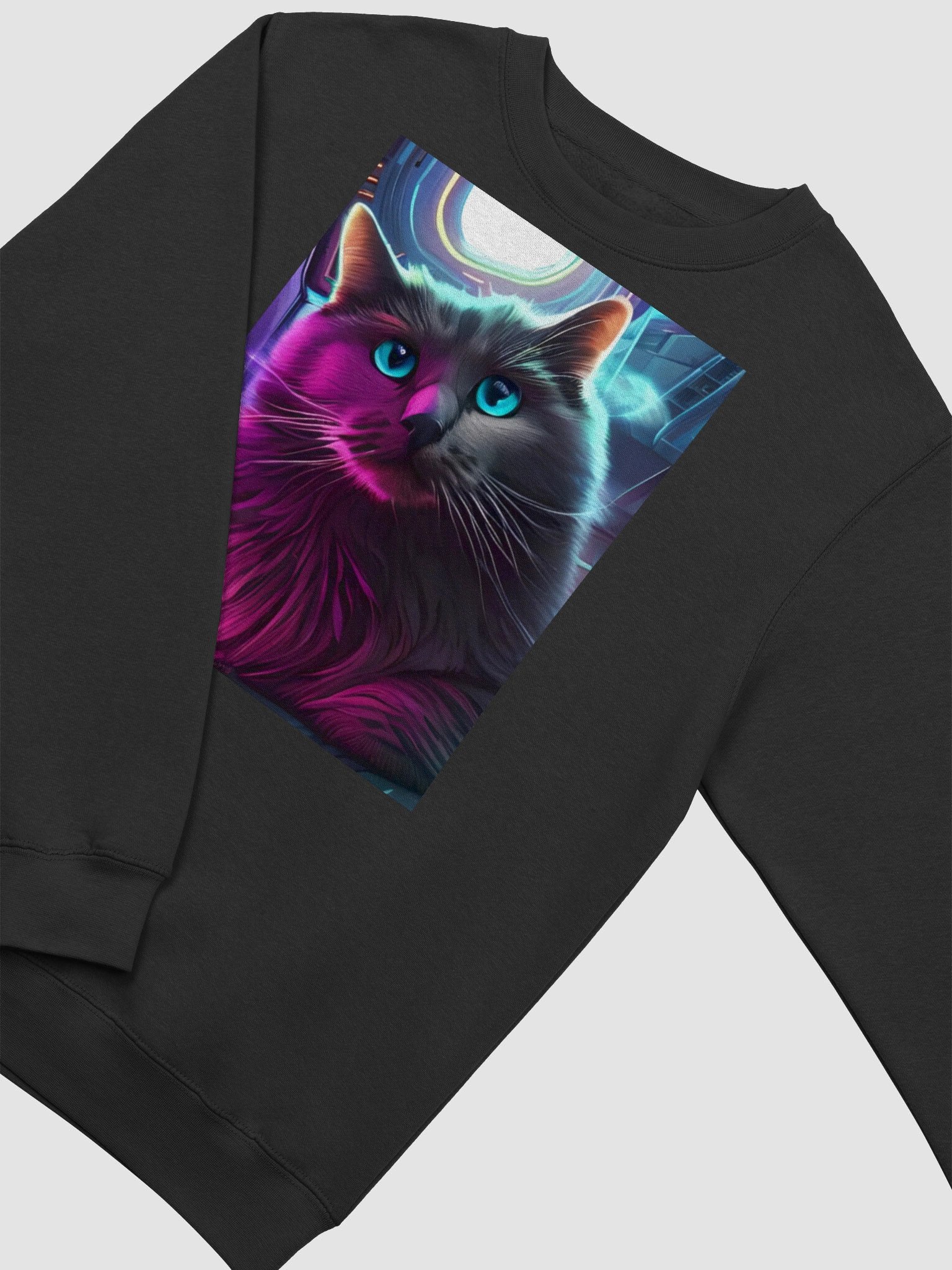 SynthCat Chill Crewneck Sweatshirt product image (3)