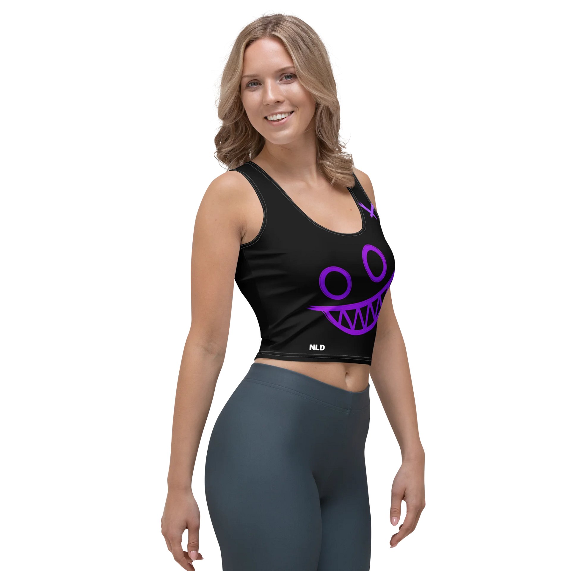 NLD Vibrant Smiley Crop Top product image (3)
