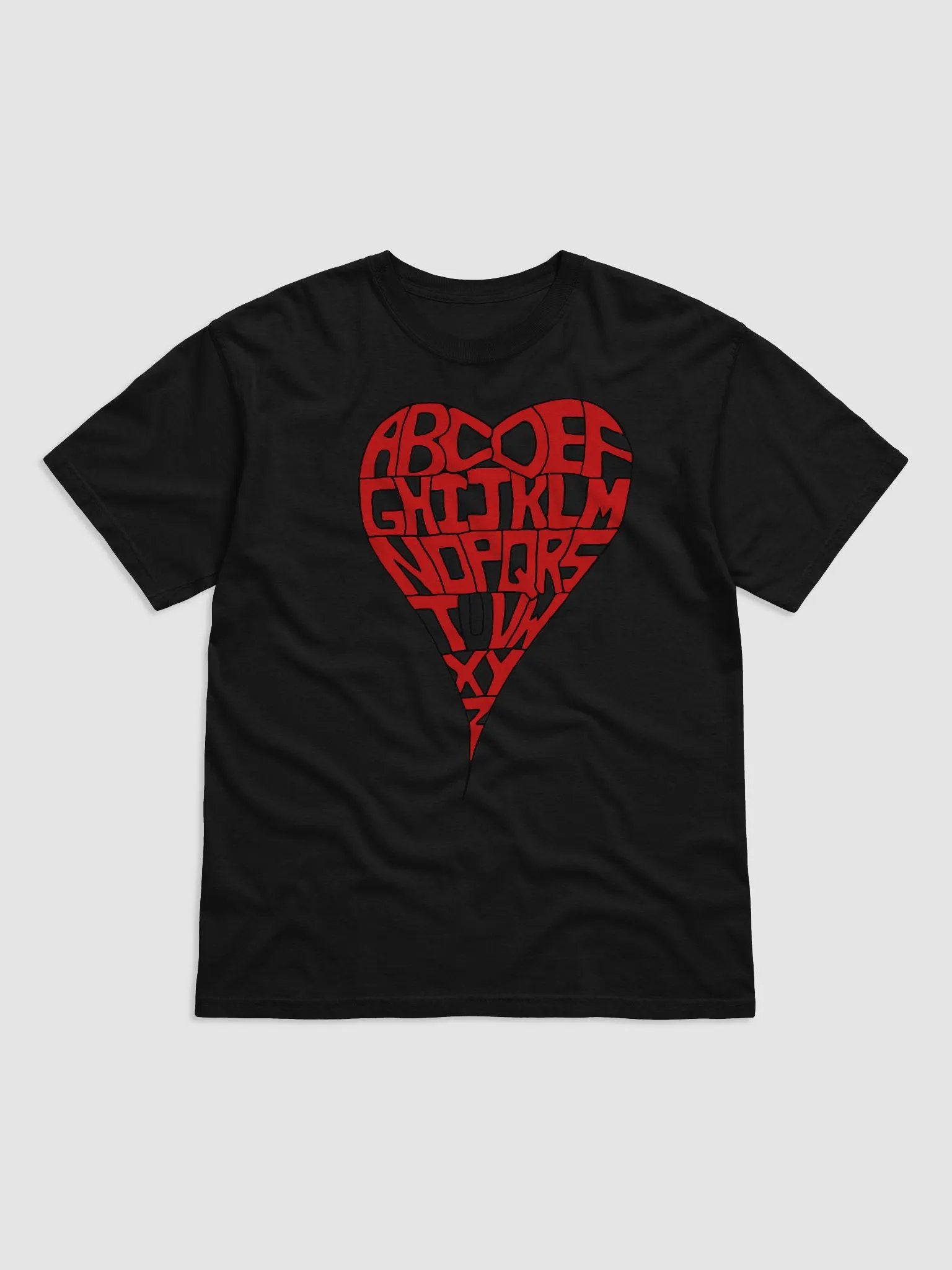 Missing "U" T-Shirt (Black) product image (1)