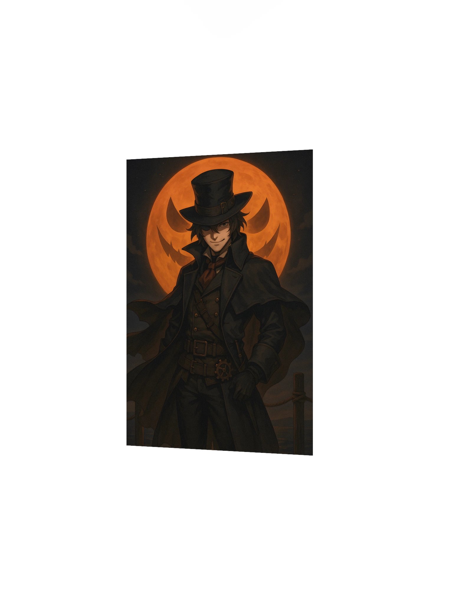 Moonlit Mischief Matte Poster product image (2)