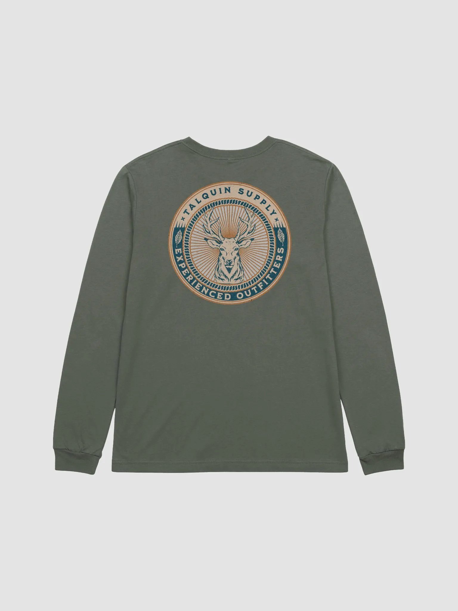Bullseye Buck Long Sleeve Premium Tee product image (9)
