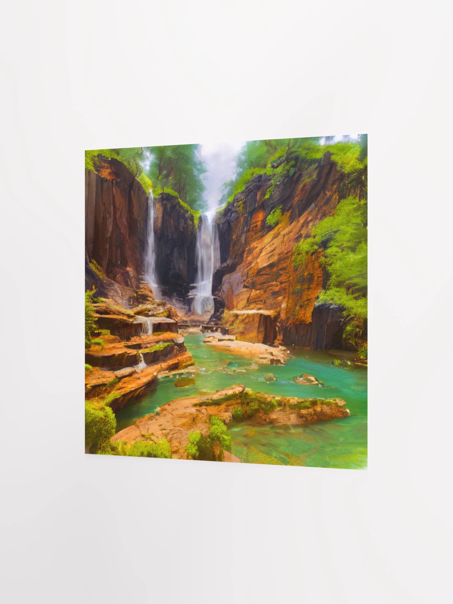 Tranquil Cascades Matte Poster product image (9)