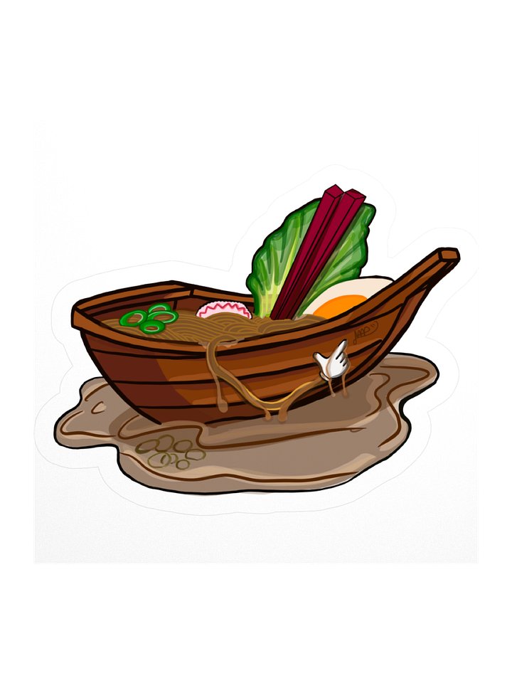 Gunning Ramen Kiss Cut Sticker product image (1)