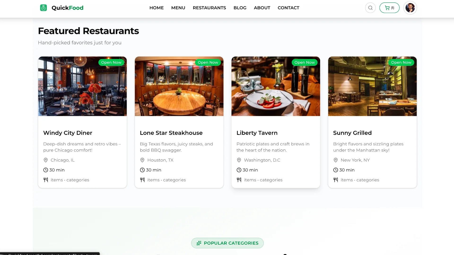 Modern Food Delivery Platform Source Code | Next.js 16, Sanity CMS & Stripe product image (5)