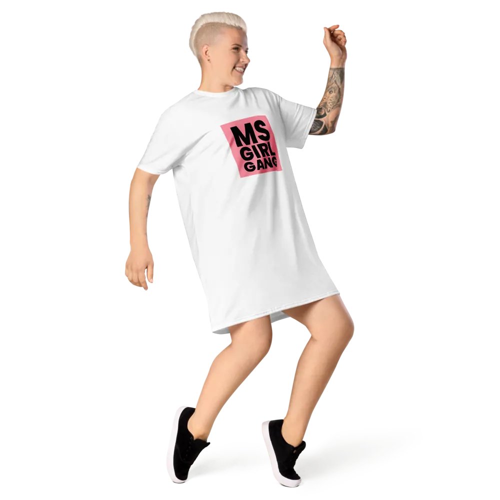 MSgirlgang Logo T-Shirt Dress product image (3)