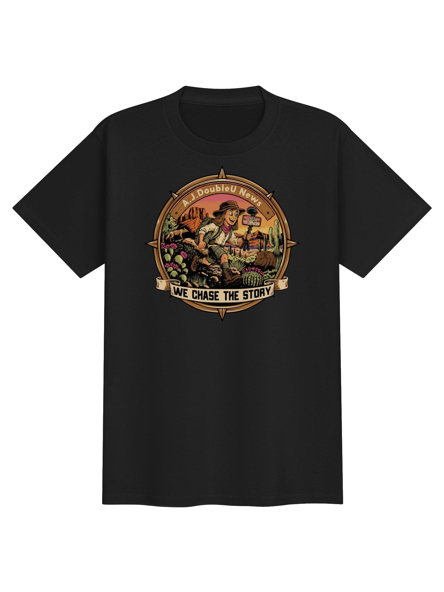 KIDS - A.J. DoubleU News Desert Adventure Tee product image (1)