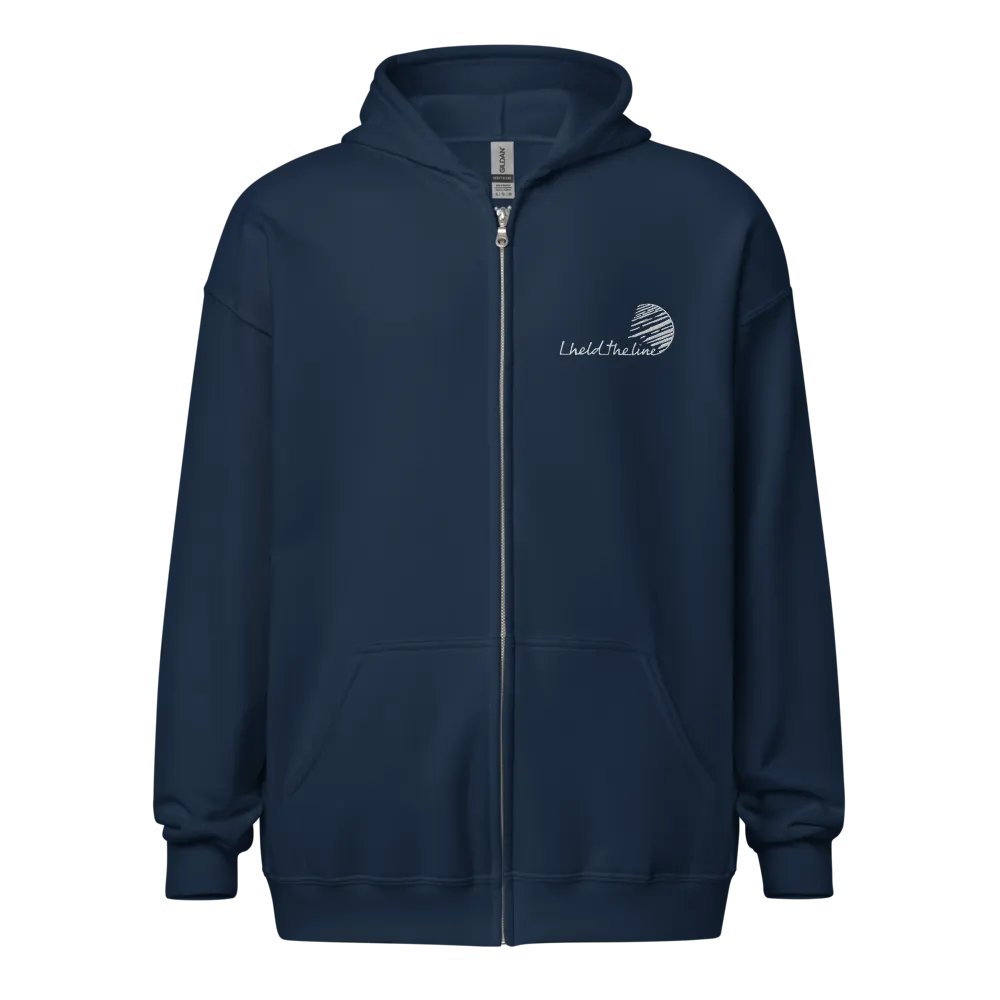 Zip Hoodie Brodé I Held The Line product image (1)
