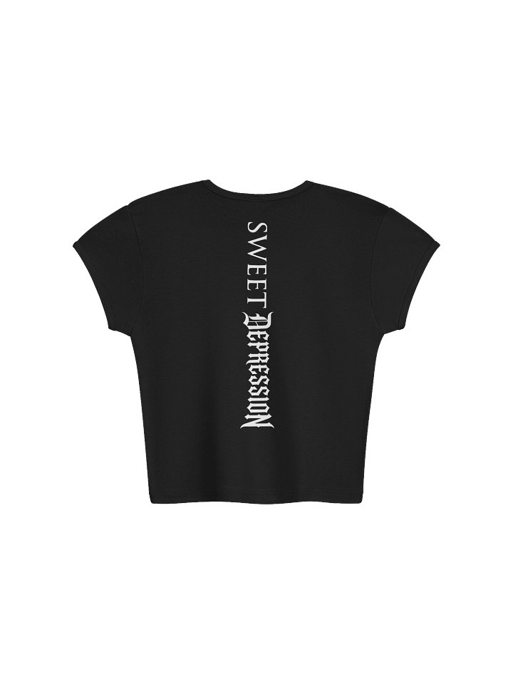 SWEET DEPRESSION SIGIL BABY TEE CROP product image (2)