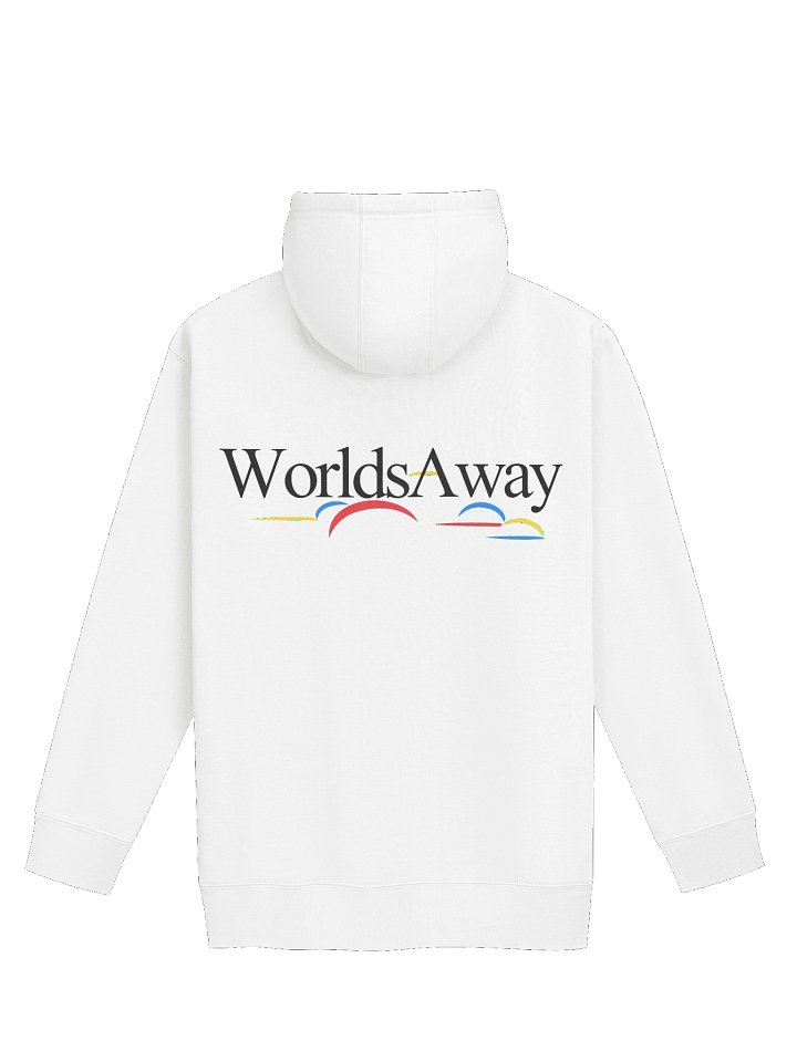 WorldsAway Retro Hoodie White product image (2)