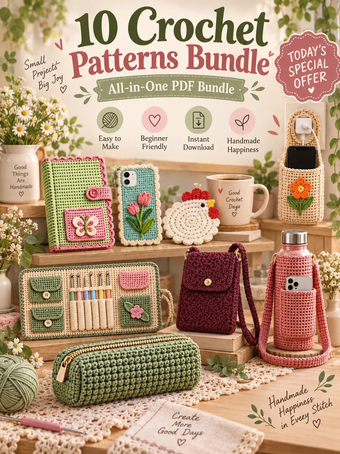 10 Crochet Patterns Bundle product image (4)