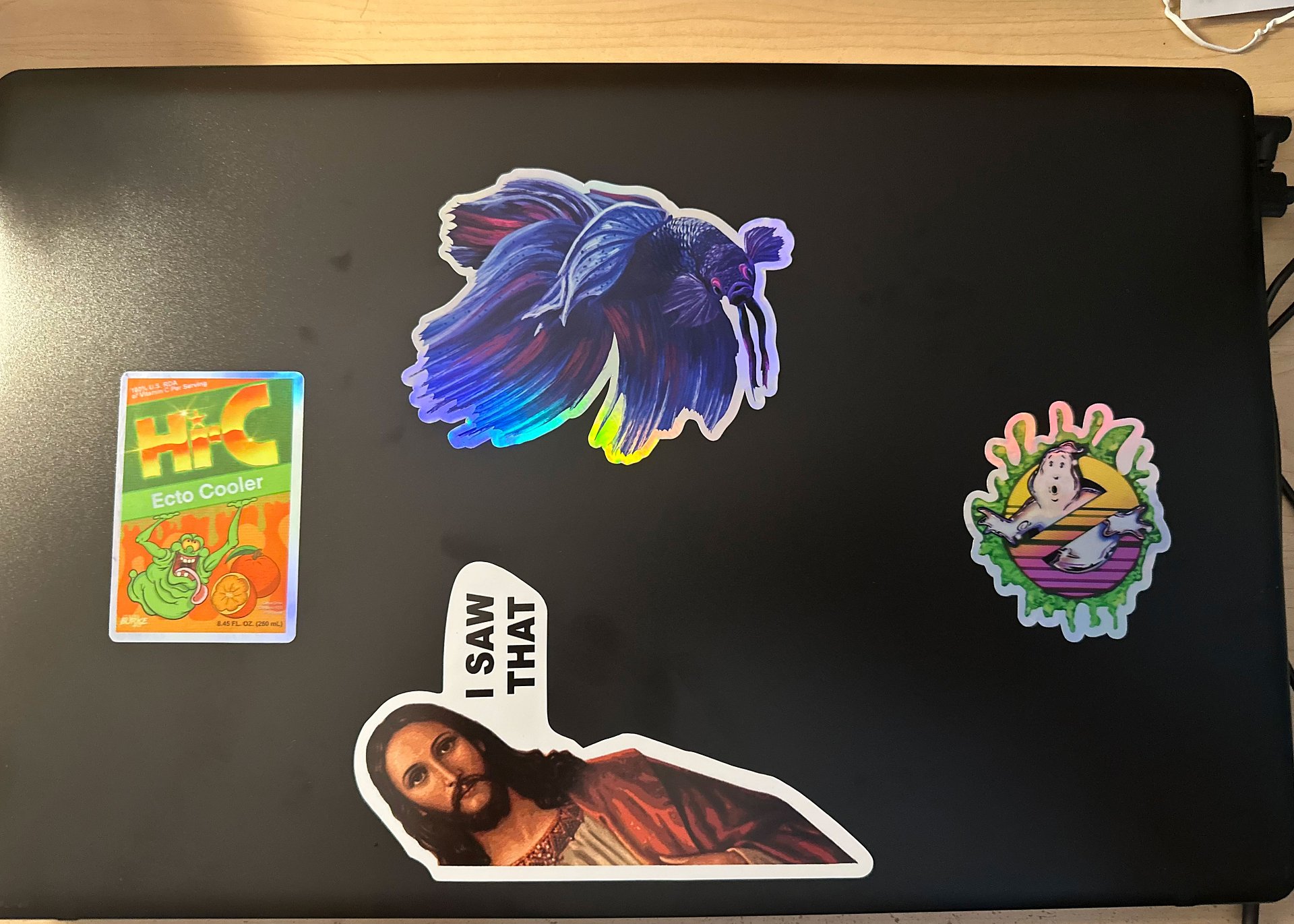 Betta Vibes Holofoil Sticker product image (3)
