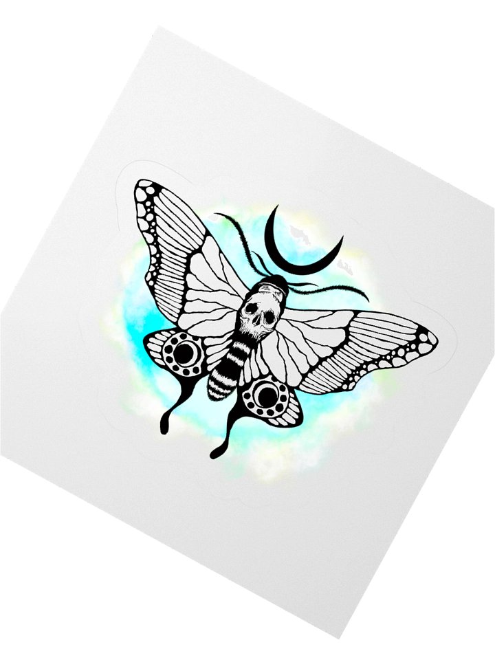 Death Moth Sticker product image (2)