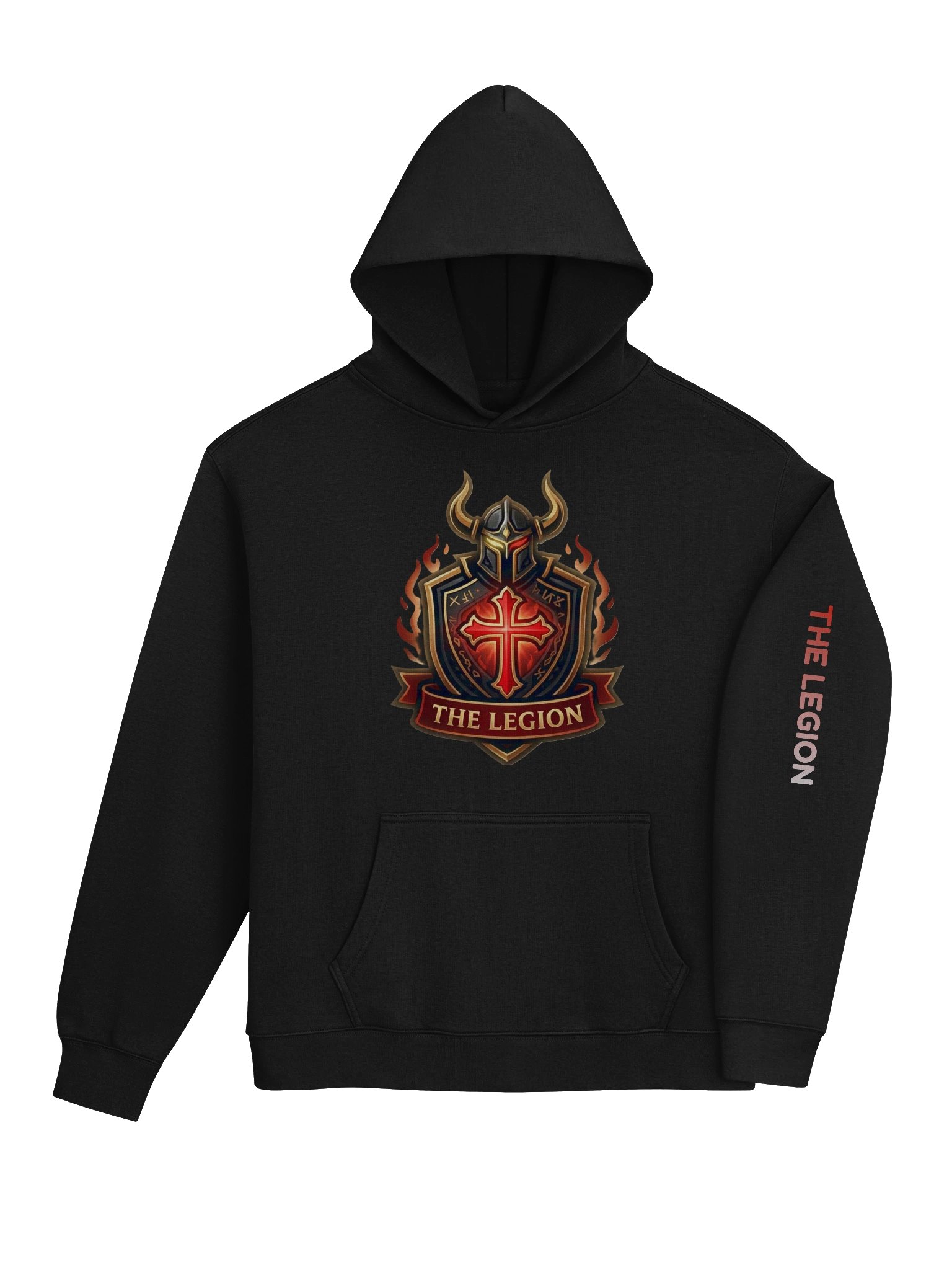 The Legion Horned Cross Oversized Hoodie product image (28)