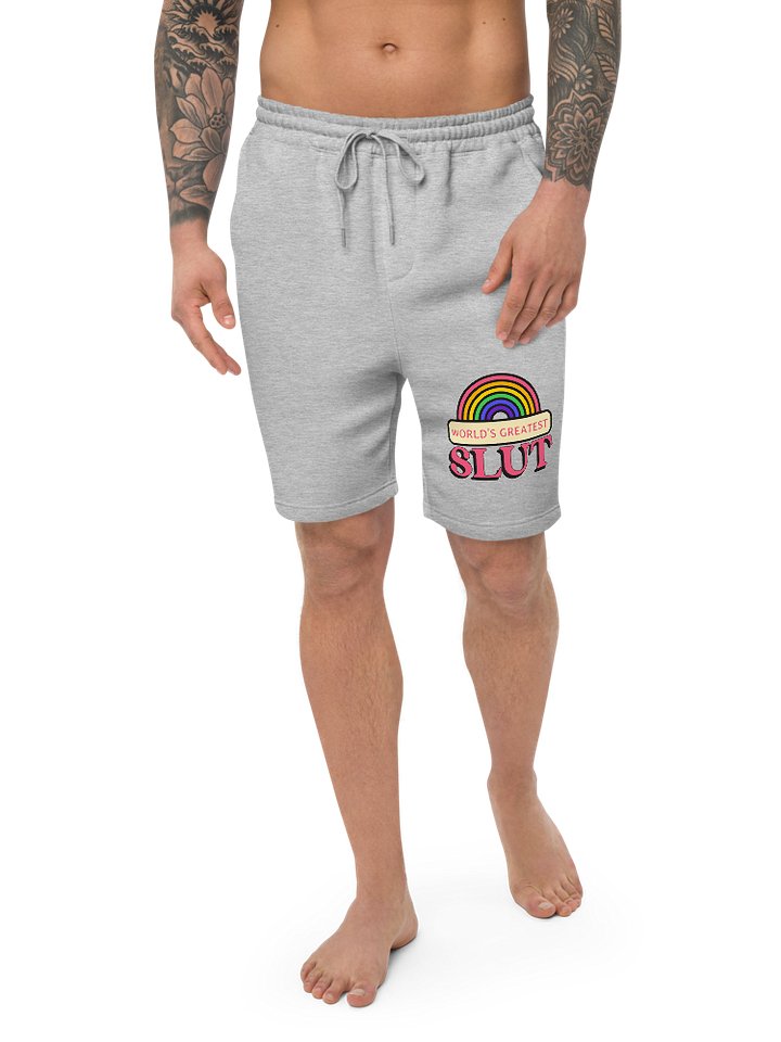 World's Greatest Slut fleece shorts product image (1)