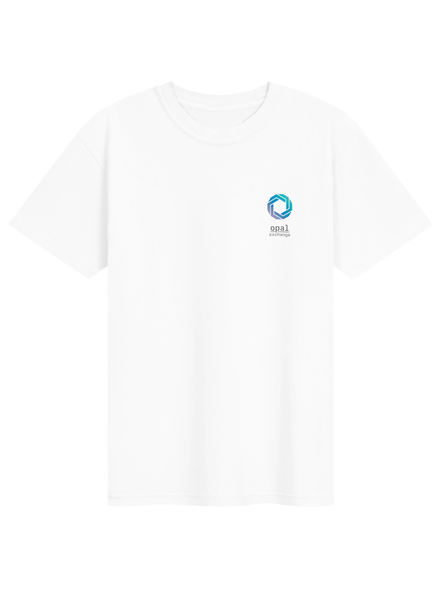 Opal Signature Heavyweight Tee –White | Invisible Edition product image (2)