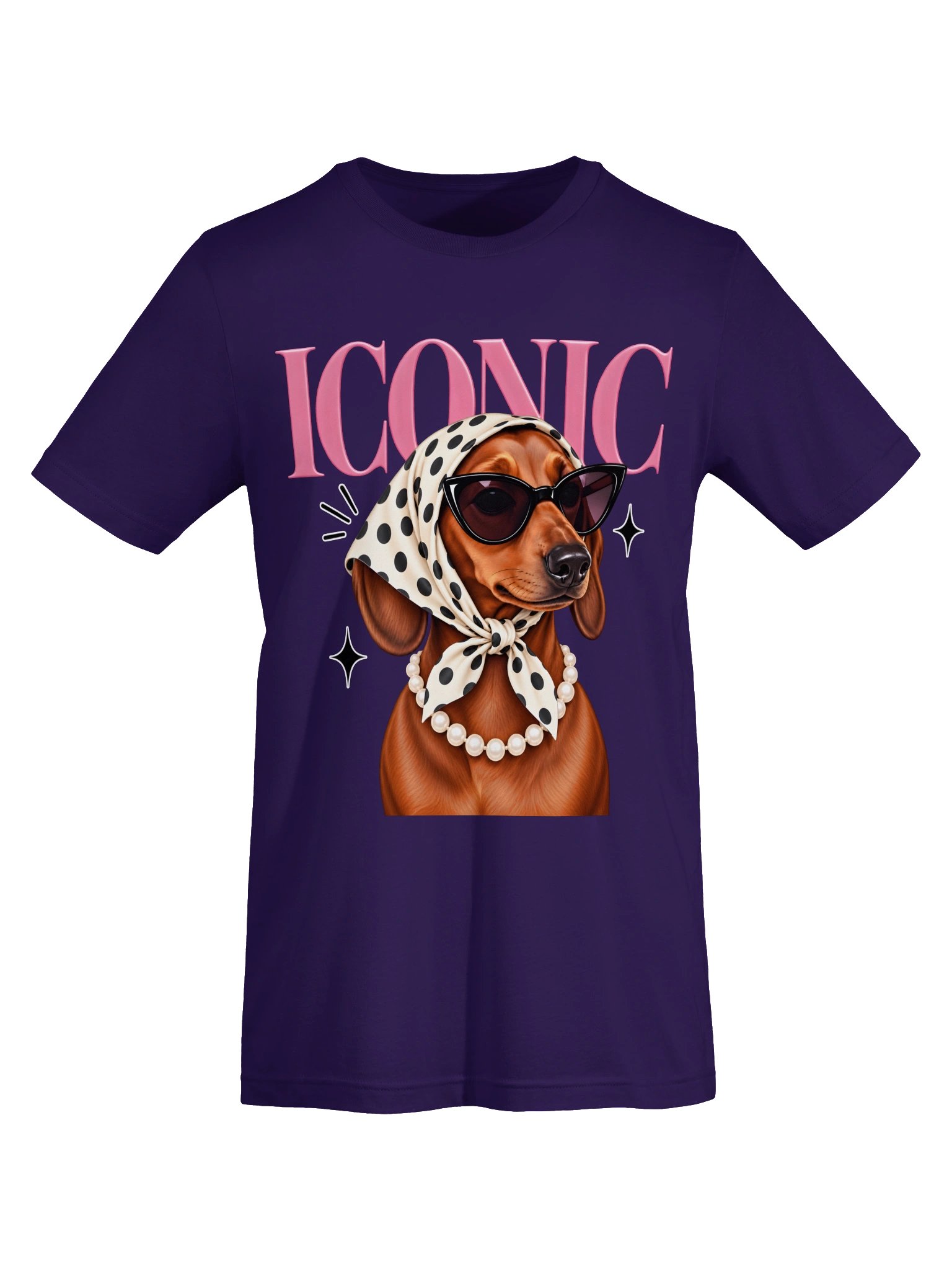 Iconic Dachshund Glam Tee product image (25)