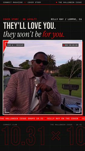 Billy Ray (@billyray_llsd) on the people who love you but aren't for you. Lompoc's own, and the face of our Halloween issue. ...