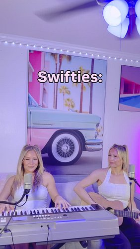 hint: the full song is out on our YouTube channel NOW! 👀😘 

Name the song if you know it!!!!!! 💜✨🩷 

#taylorswift #swifties