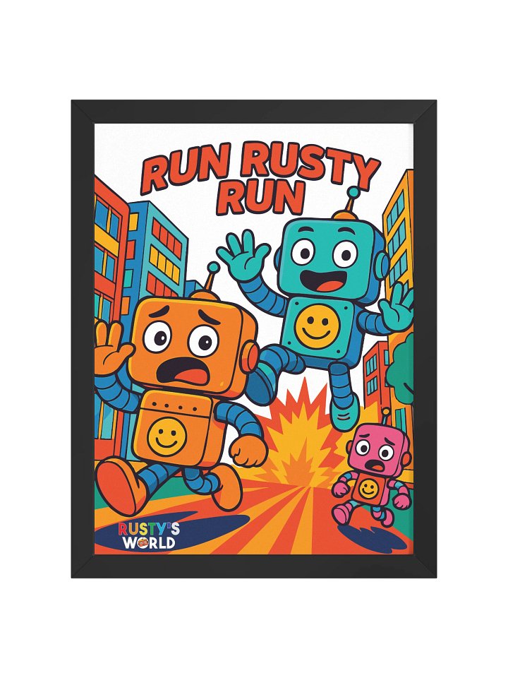 Run Rusty Run! – Official Poster product image (1)