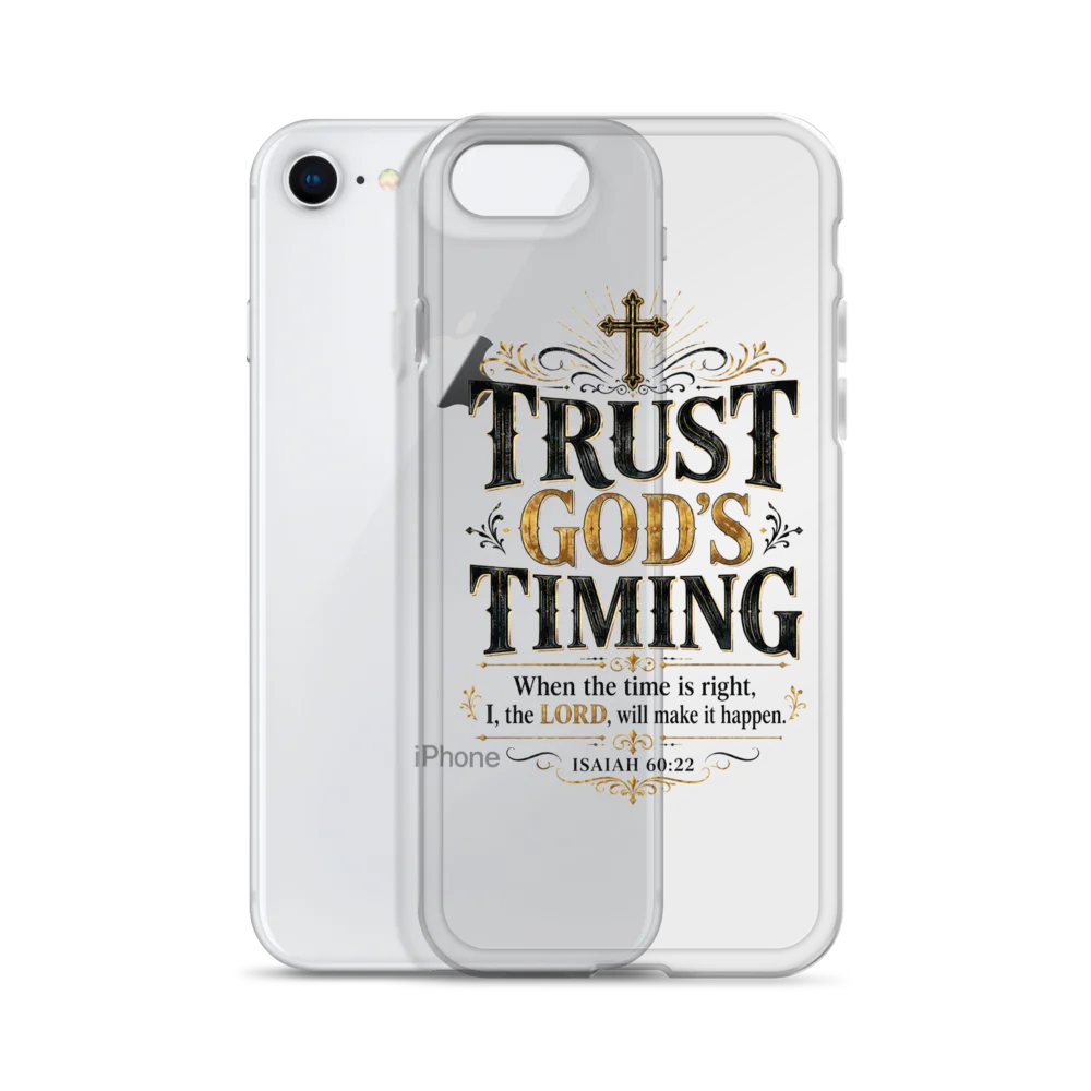 Trust God’s Timing iPhone Case product image (55)