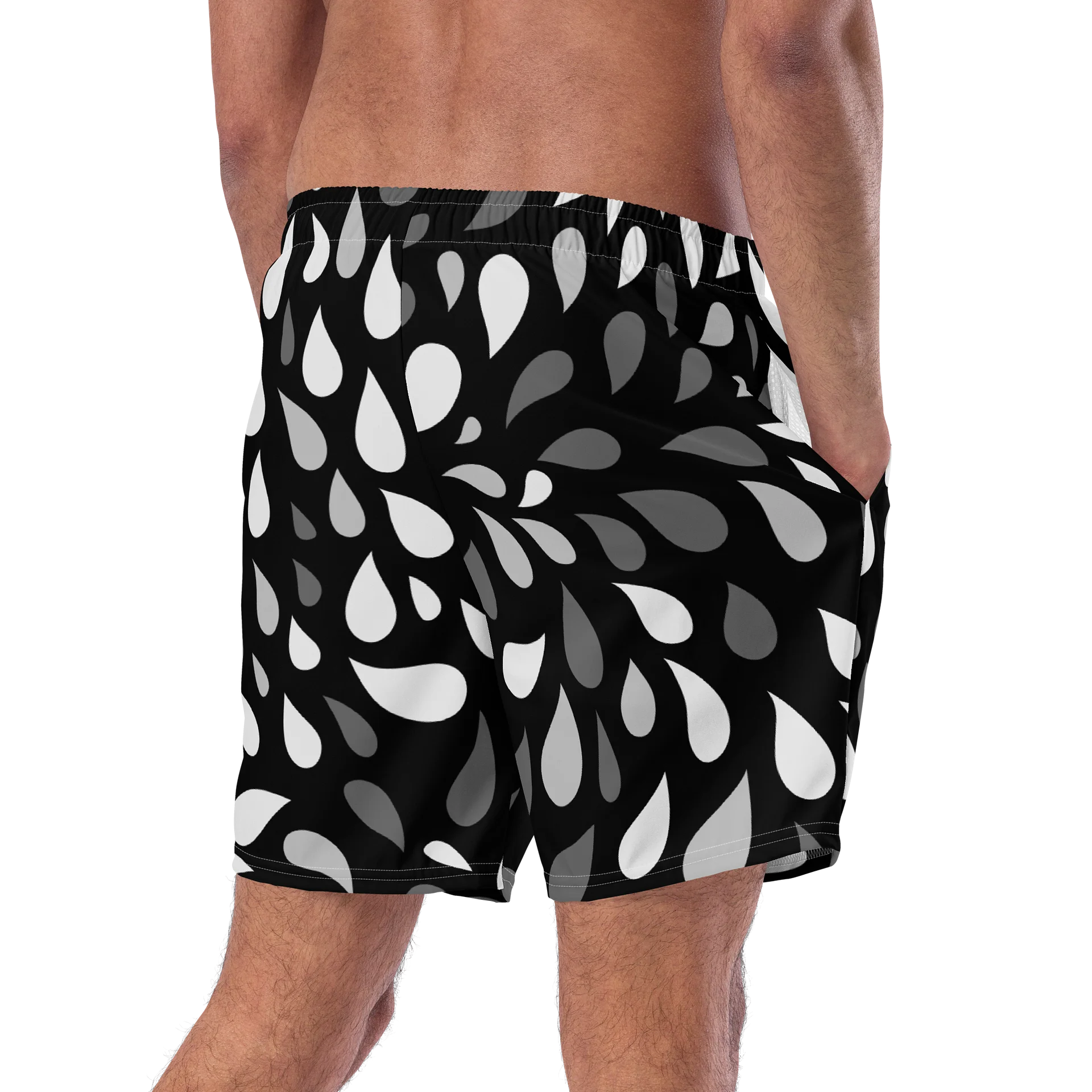 His House Mens Swimsuit - Black Wave product image (9)