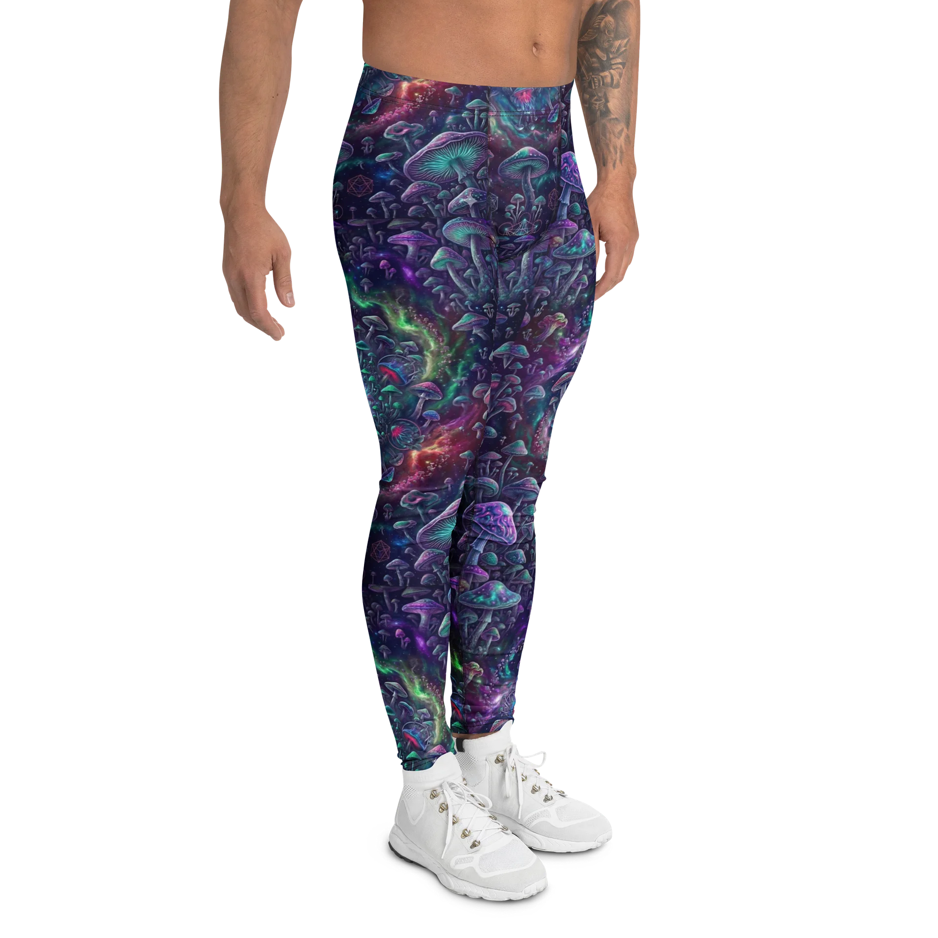 Neon Fungi Flux Tights Mens product image (4)