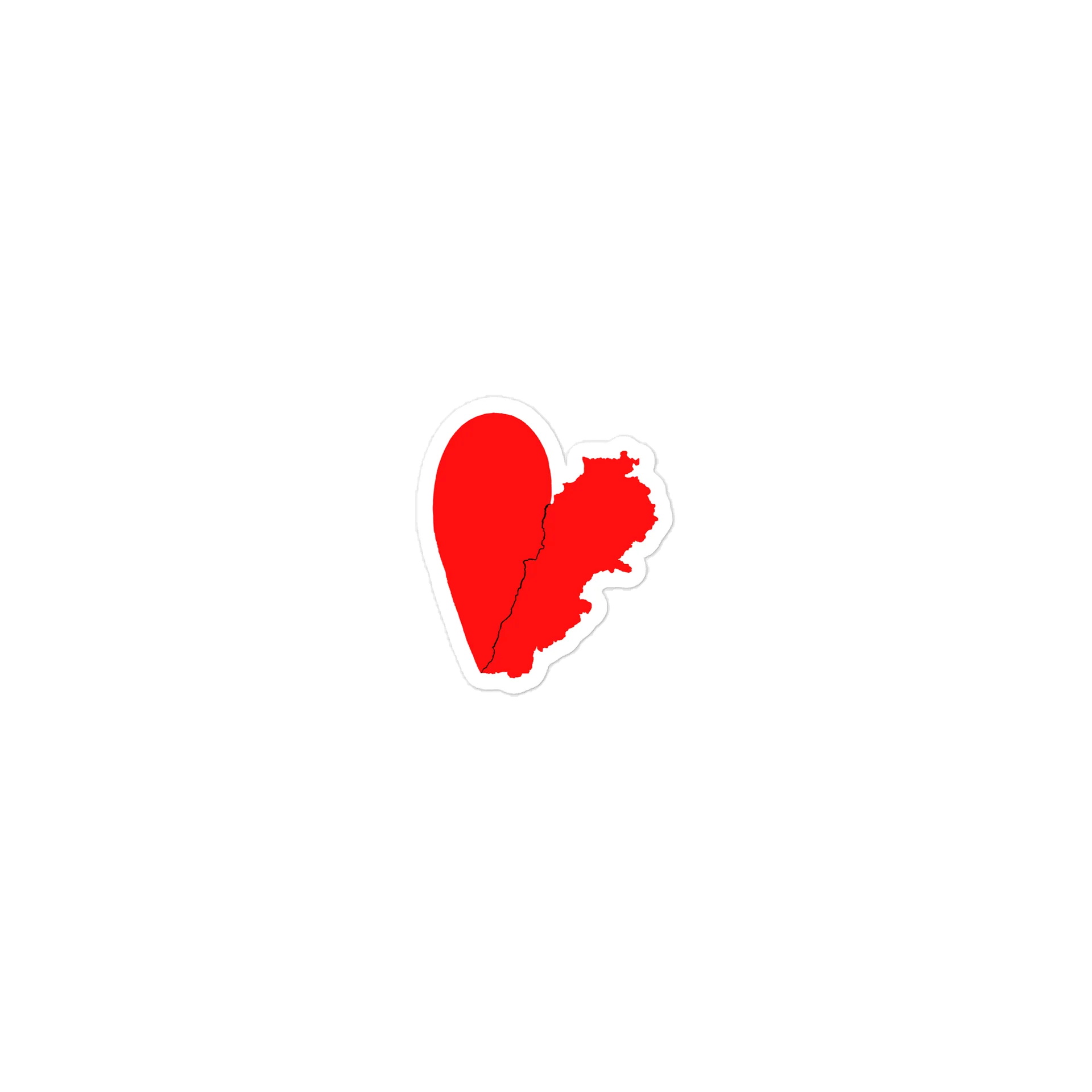 Lebanon 💔 Sticker product image (1)