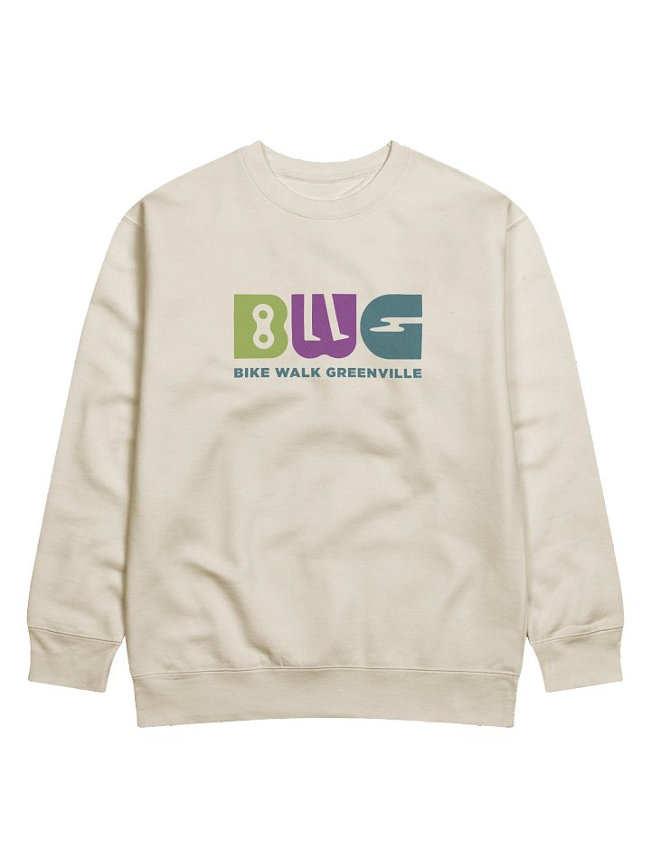 BWG color logo sweatshirt product image (1)