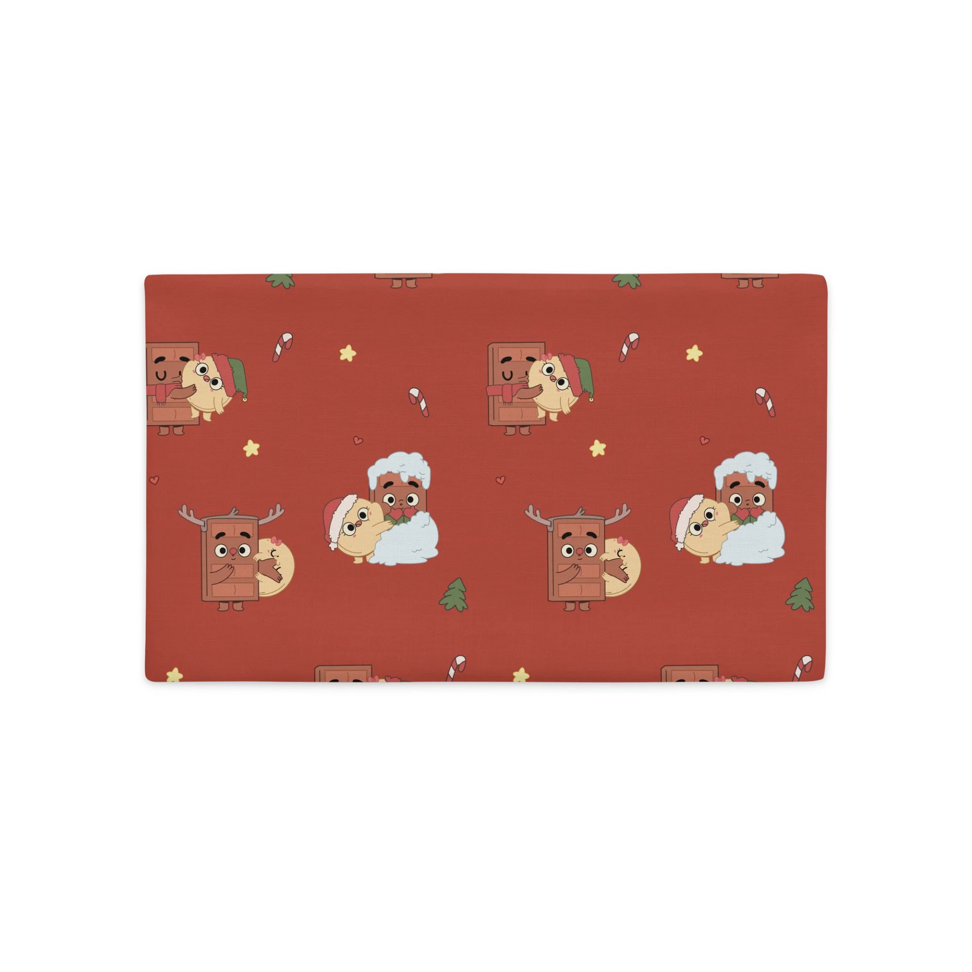 Festive Choco & Pancake Pillow Case product image (1)