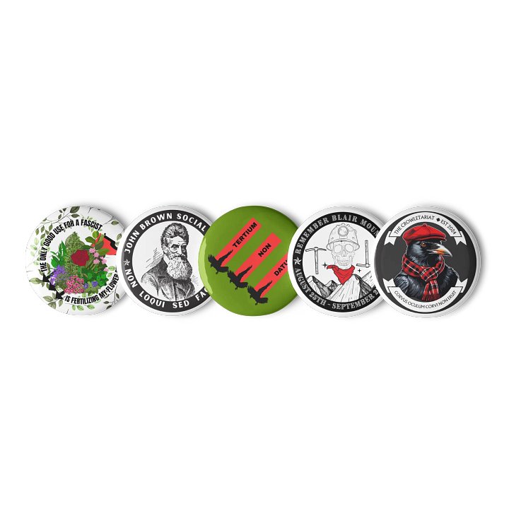 CROWLETARIAT PIN PACK product image (1)