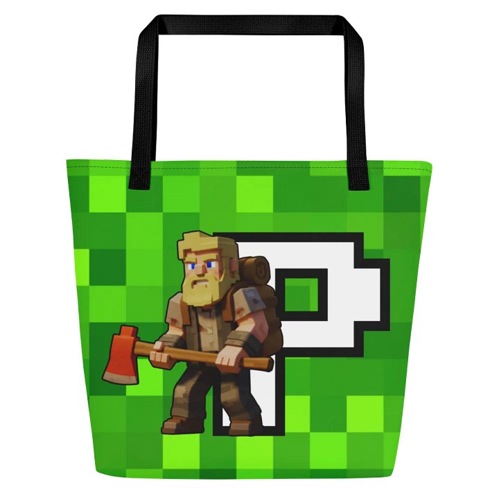 Patient PixelZ P Logo Tote Bag (PixelZ My Craft) product image (1)
