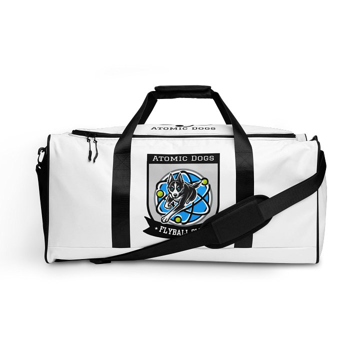Atomic Dogs Flyball Club All-Over Print Duffle Bag product image (1)