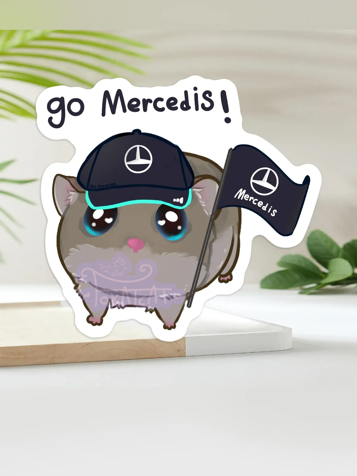 Go Mercedis! Sticker product image (1)