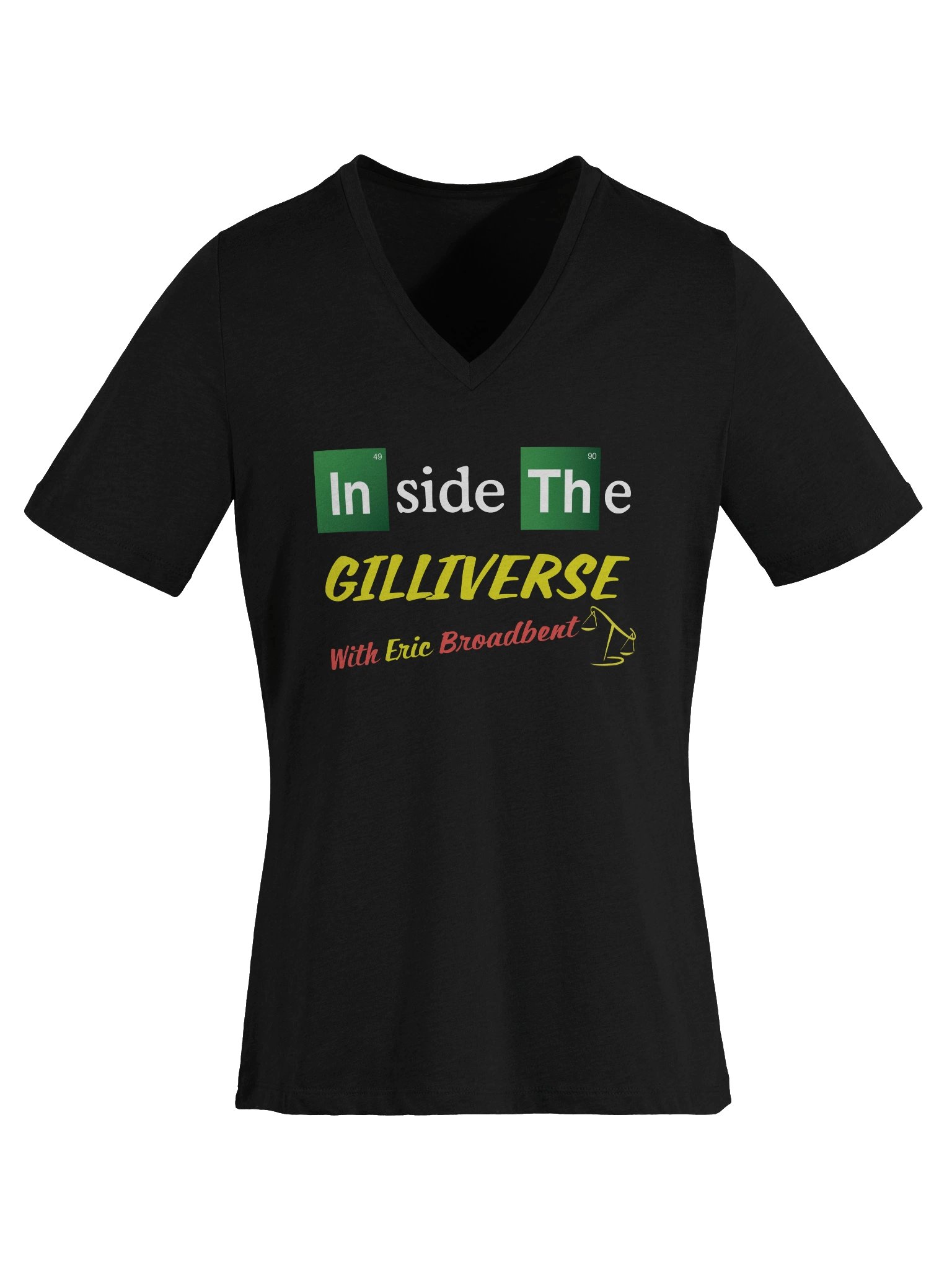 Gilliverse Bella+Canvas Women's Relaxed V-Neck T-Shirt product image (1)